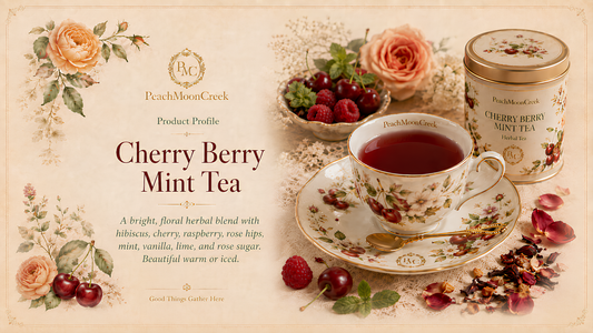Cherry Berry Mint Tea — A Ritual of Rest, Vitality, and Intention
