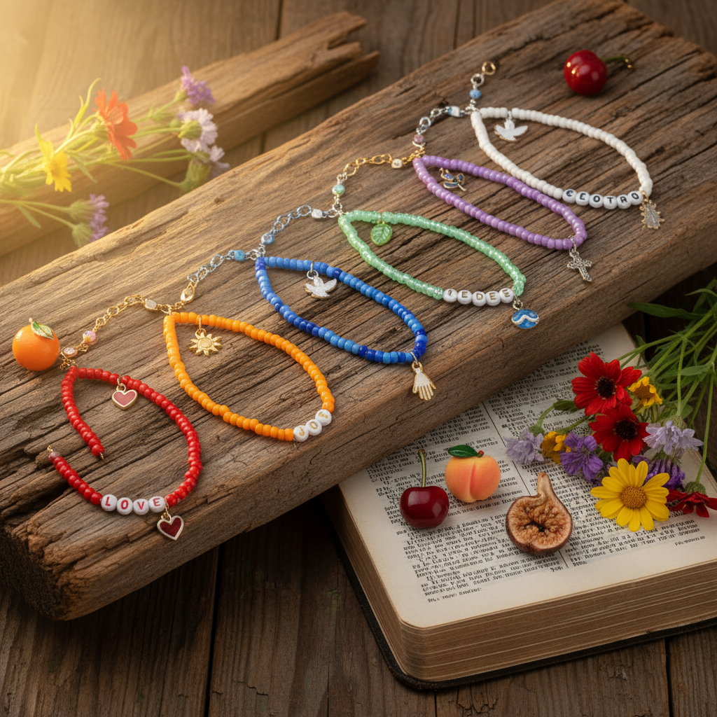 Words of Empowerment - Fruit of the Spirit Bracelets & Anklets